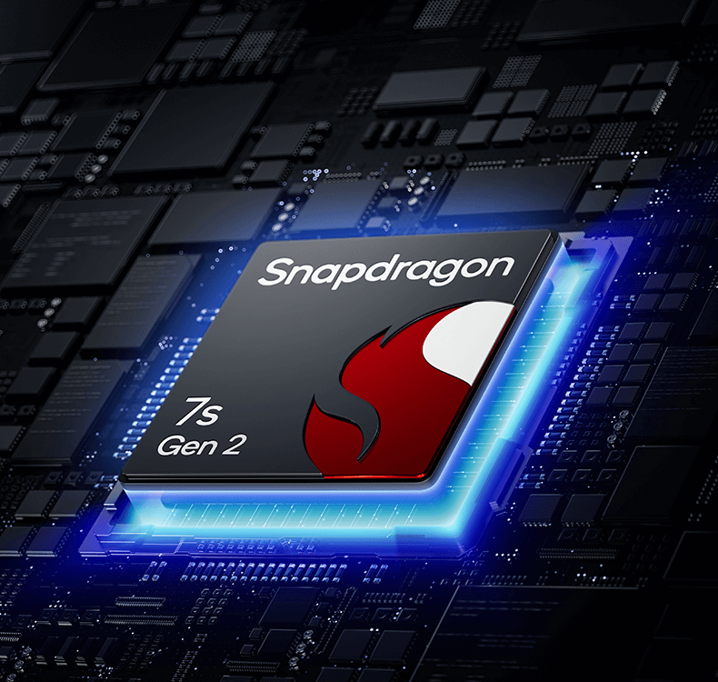 Snapdragon® 7s Gen 2Flagship-level 4nm processor