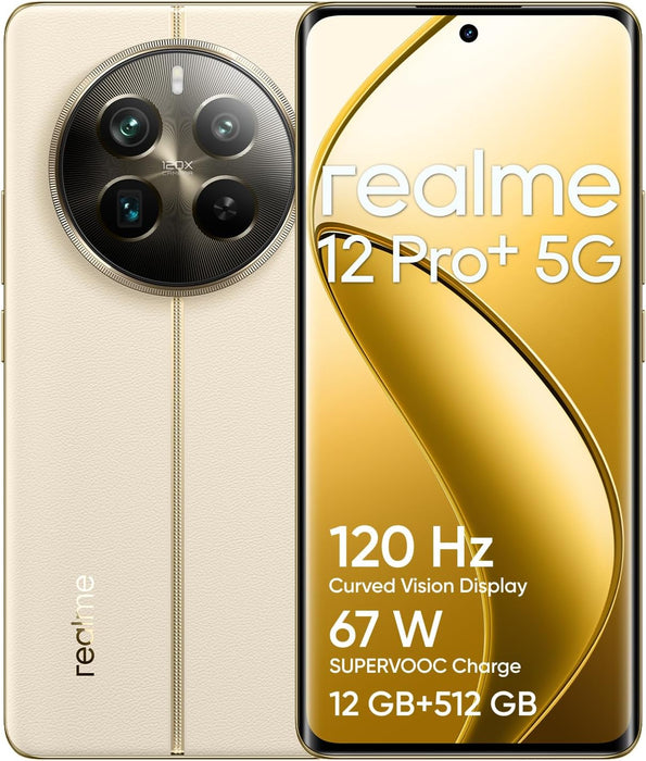 Realme 12 Pro Plus 5G 512GB/12GB RAM GSM Unlocked International Version (New)