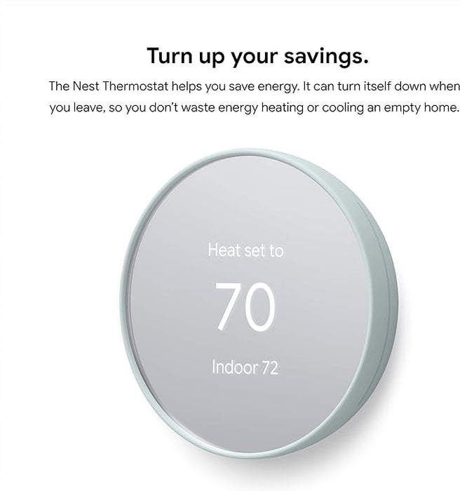 Google Nest Thermostat WiFi (New)